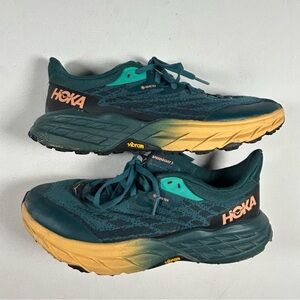 Hoka One One Speedgoat 5 GTX Shoes Womens Sz 9B Waterproof Trail Running Goretex